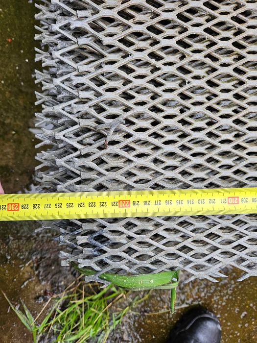 Siatka cięto-ciągniona ocynk ogrodzenie fasada balustrada sufit 40x20