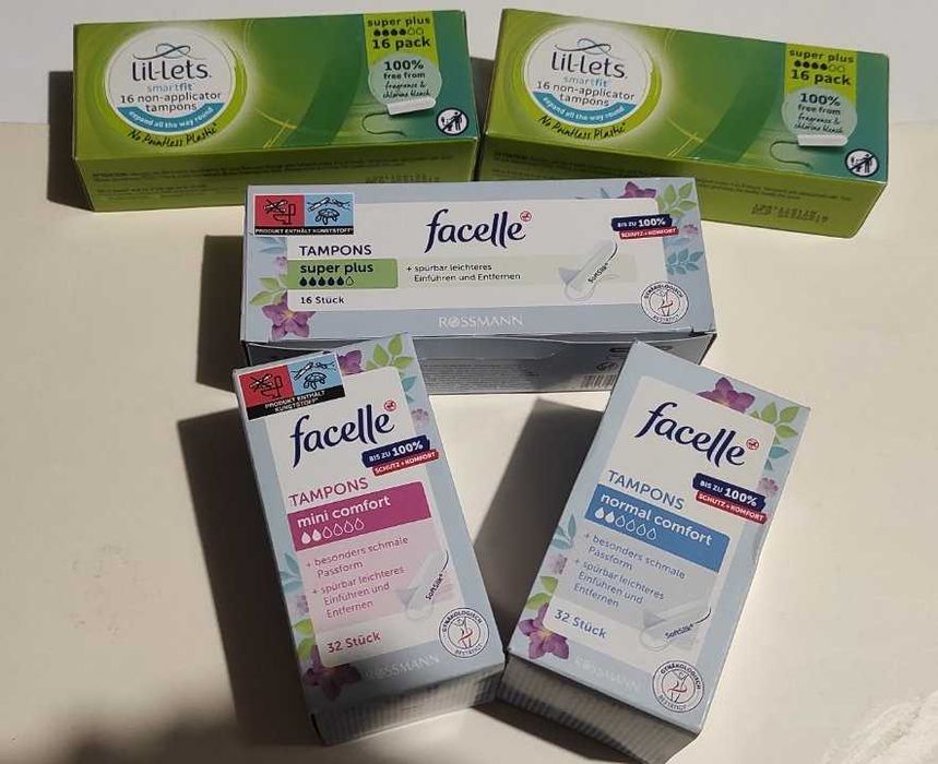 Продам гігієнічні тампони, прокладки, урологічні прокладки