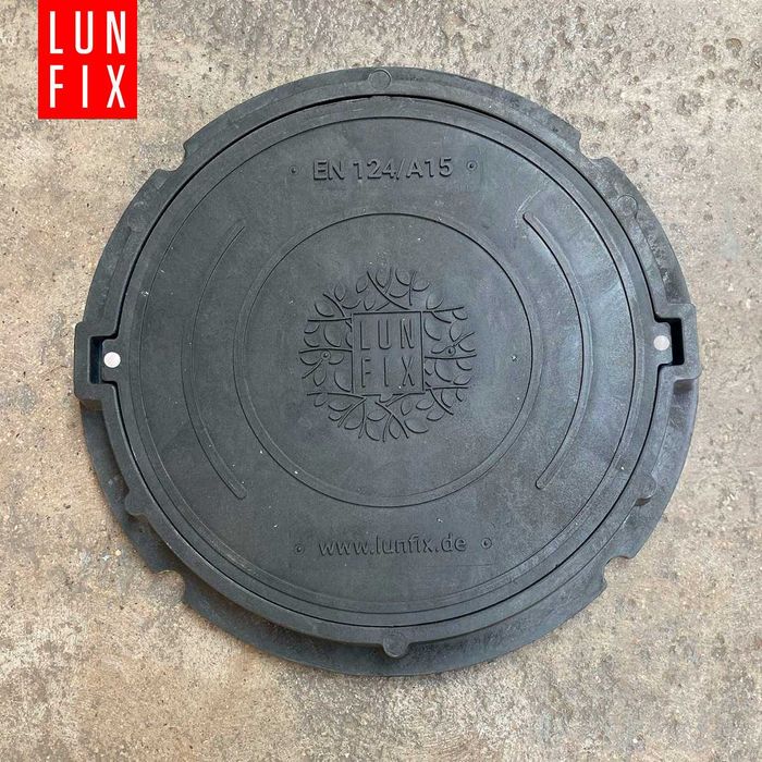 Pokrywa 60cm właz zamykany do studni szamba 1,5t A15 różne kolory
