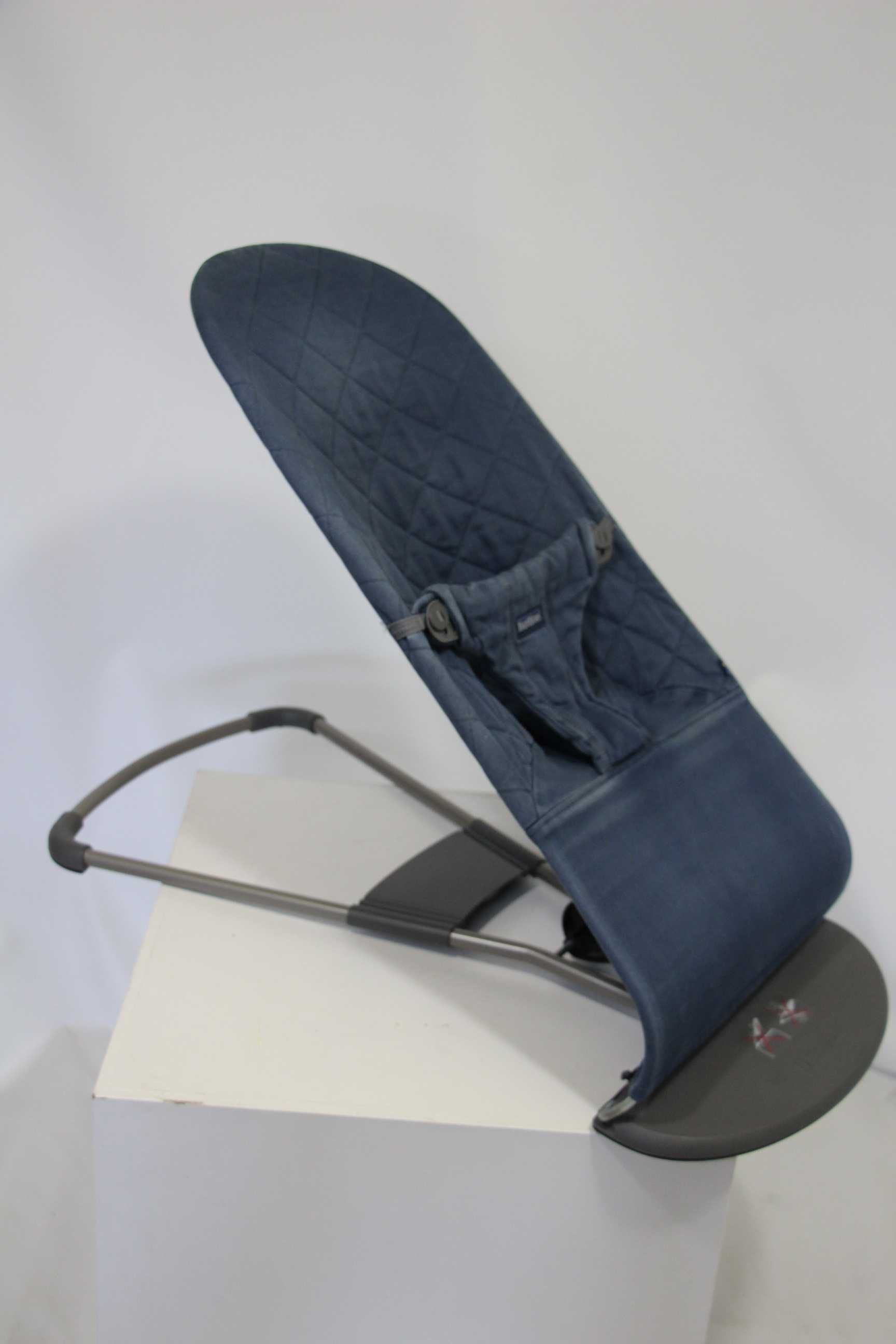 Leżaczek BabyBjörn Bliss Classic Quilt Midnight blue