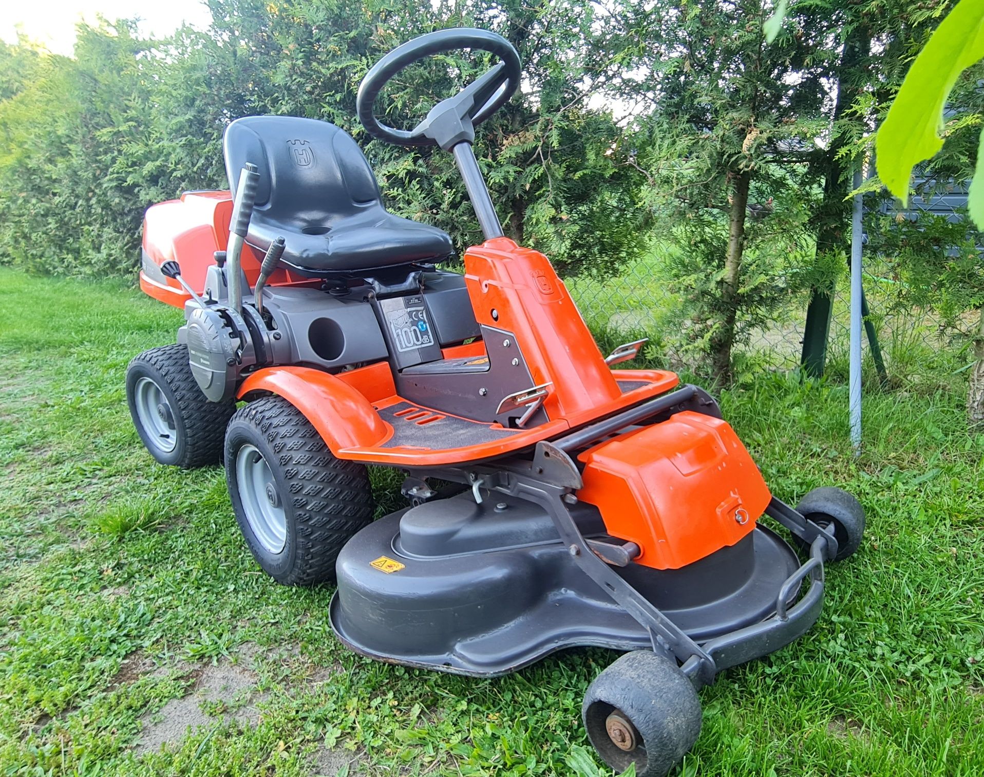 Traktorek kosiarka HUSQVARNA RIDER BioClip briggs 10.5km manual orygin