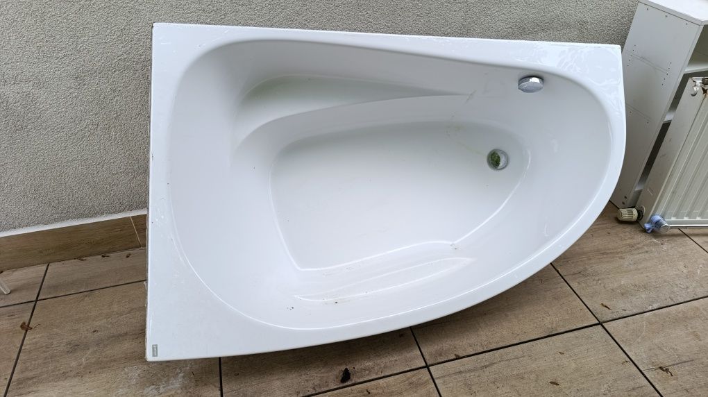 Wanna narożna Cersanit Joanna 150x95 jak nowa