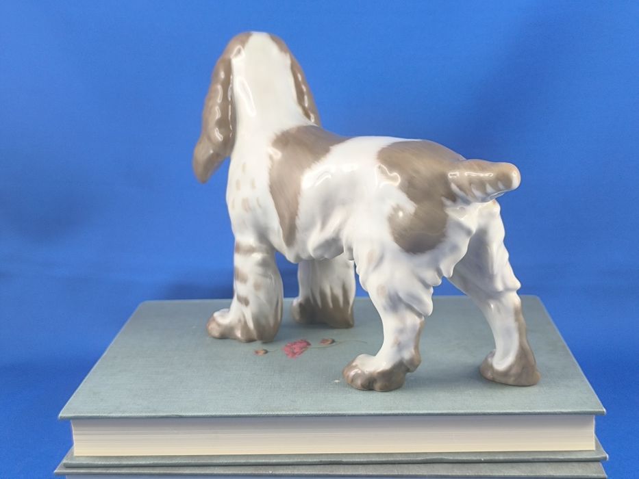 Spaniel Bing&Grondahl Kopenhaga #pies #ozdoba #dekoracja #porcelana