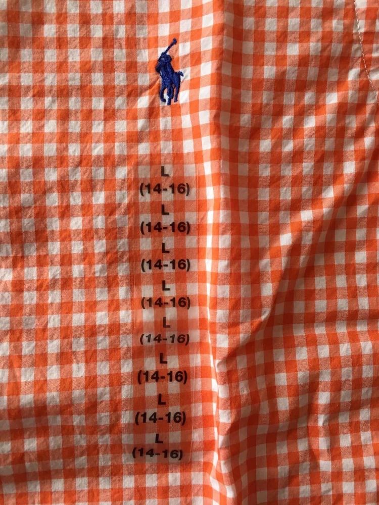 Рубашка Ralph Lauren для мальчика, рост 164, в подарочной коробке