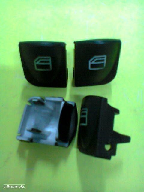 jogo de capa comando vidros mercedes classe c w203 (novas)