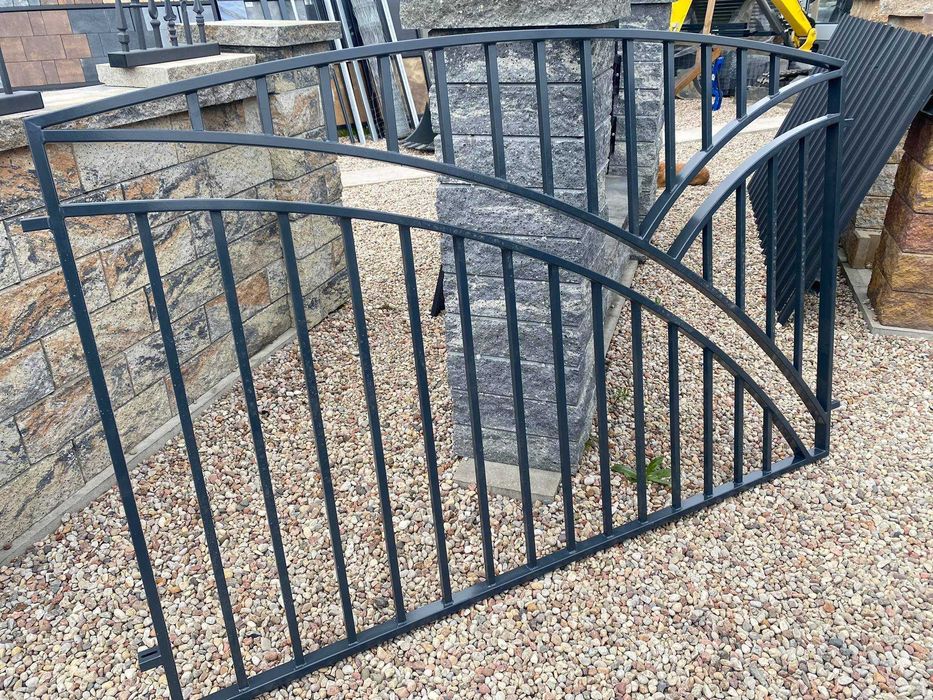 Przęsło metalowe ocynkowane + lakierowane wym. 2000 x 1250 bramy