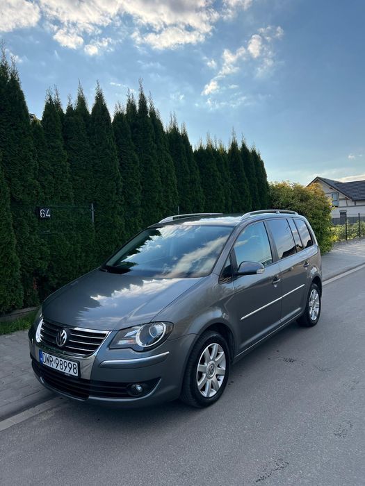 Volkswagen Touran 2.0 Diesel•7 osób •DSG•Skóra•Zadbany•Zamiana•