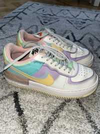 nike air force shadow pale ivory kolorowe rozmiar 38/24cm