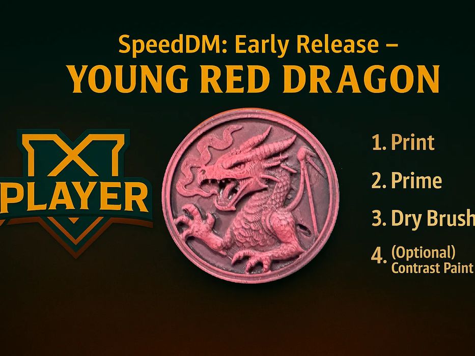Dragão Jovem Vermelho SpeedDM (Edição Antecipada)