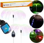 Hit!! Cenowy Zestaw 2 x Meduza Lampa Solarna Ogrodowa Kolorowa