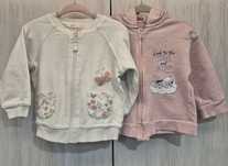Bluzy niemowlęce 80 2 sztuki