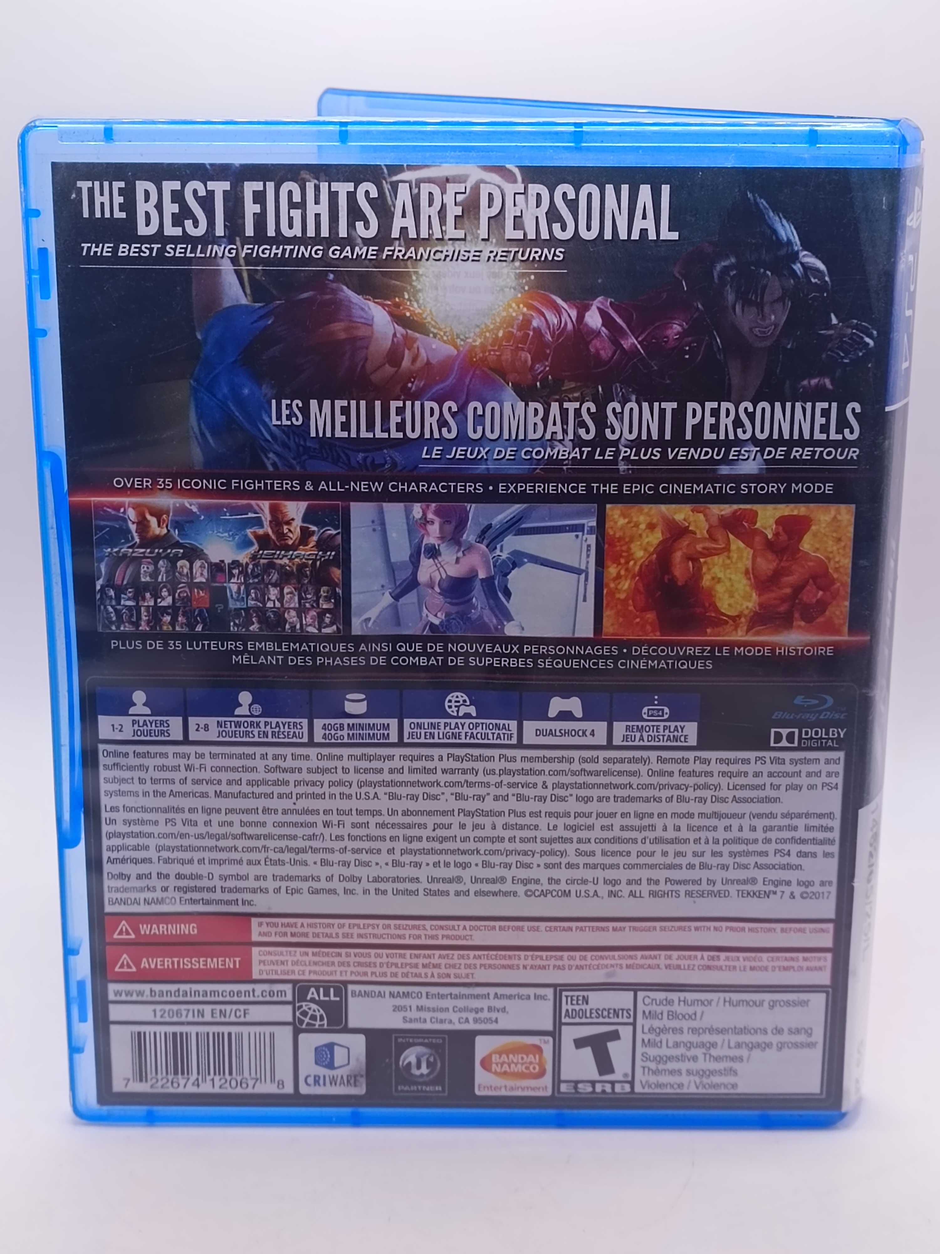 GRA Tekken 7 Na PS4 1462/05/25l