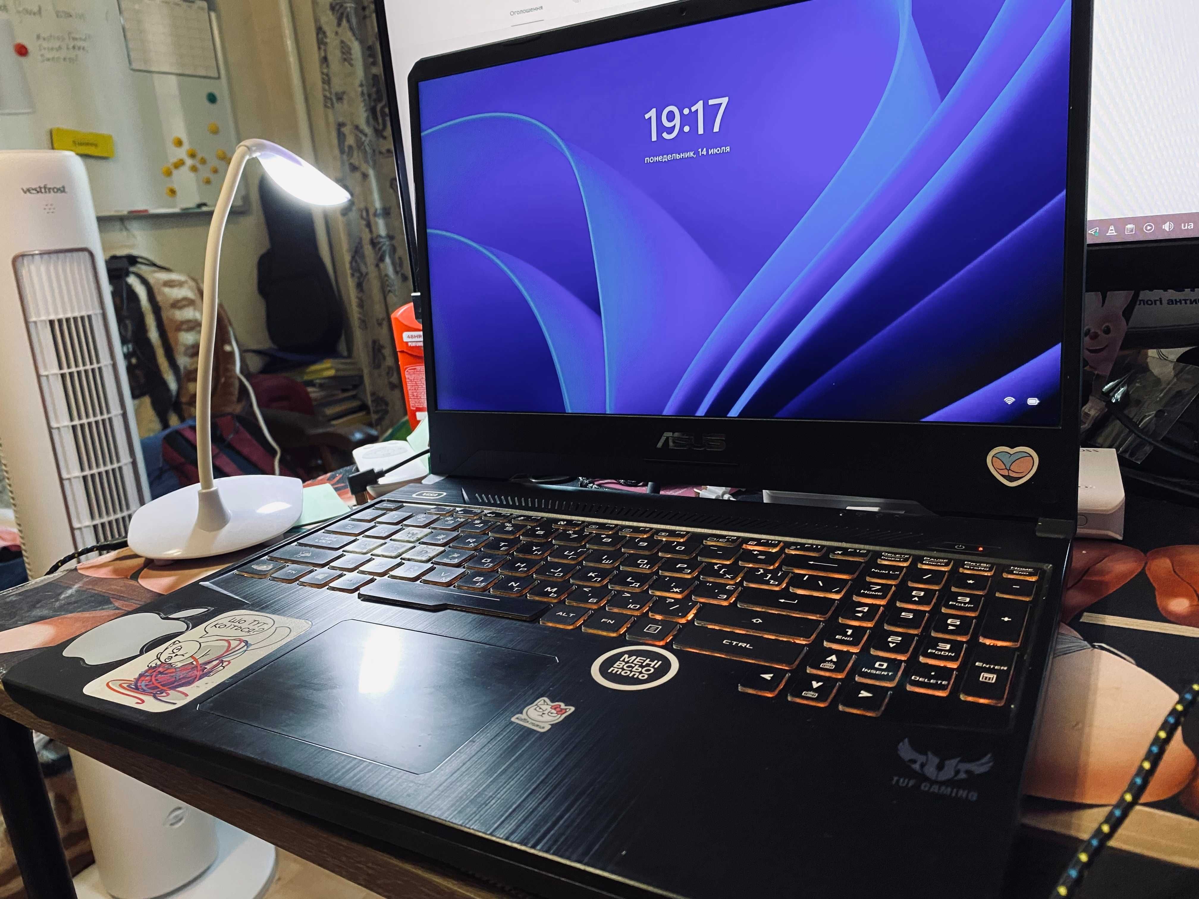 Asus TUF Gaming FX505 Ryzen 5 3550h\GTX 1650 4gb\ 16 gb ddr4