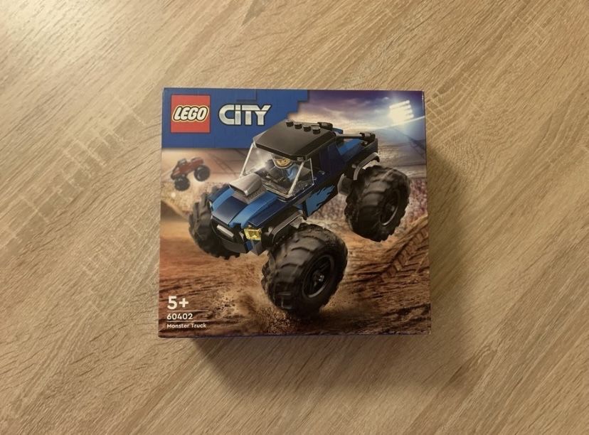 Nowe LEGO City Niebieski monster truck 60402