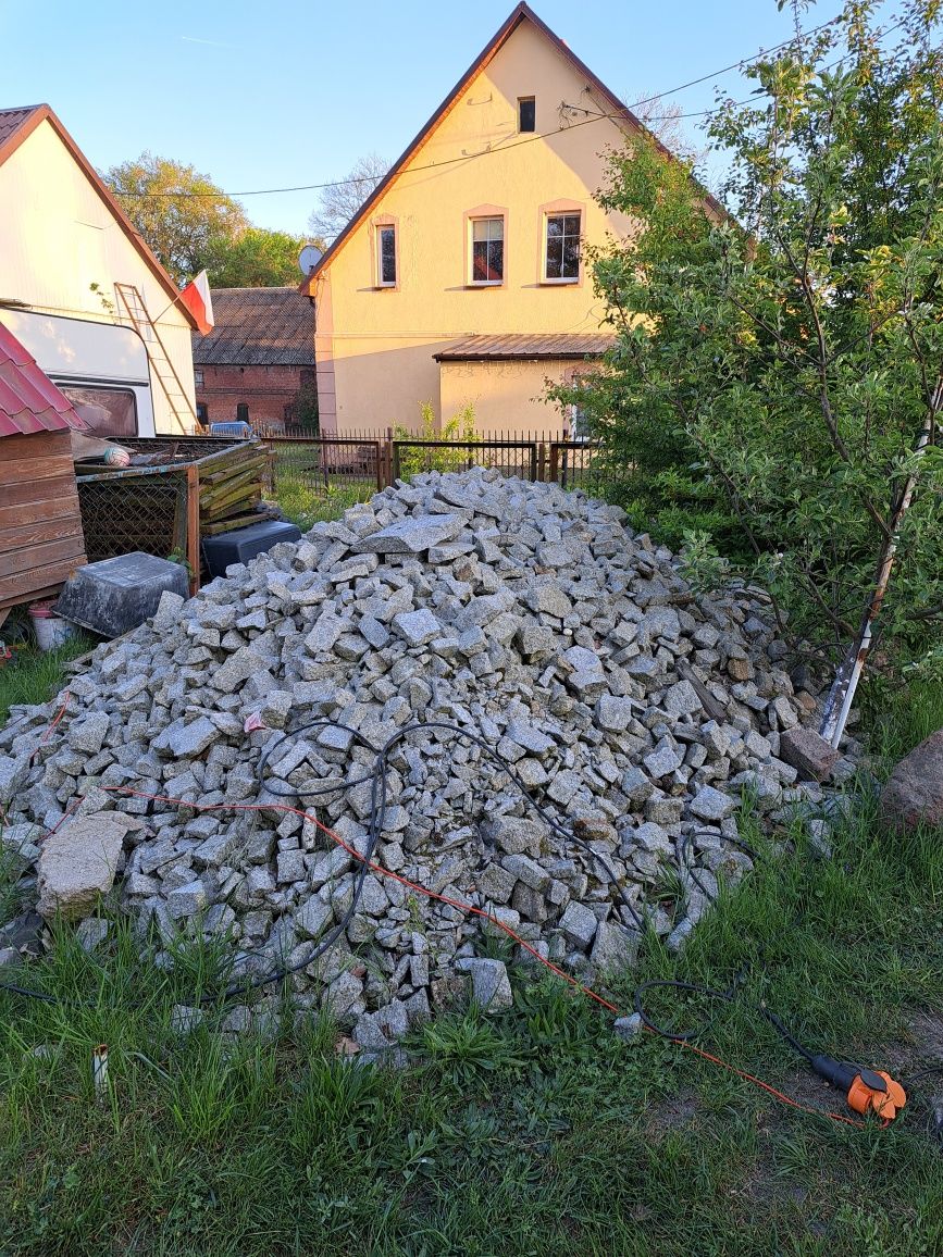 Łupek gabion kostka