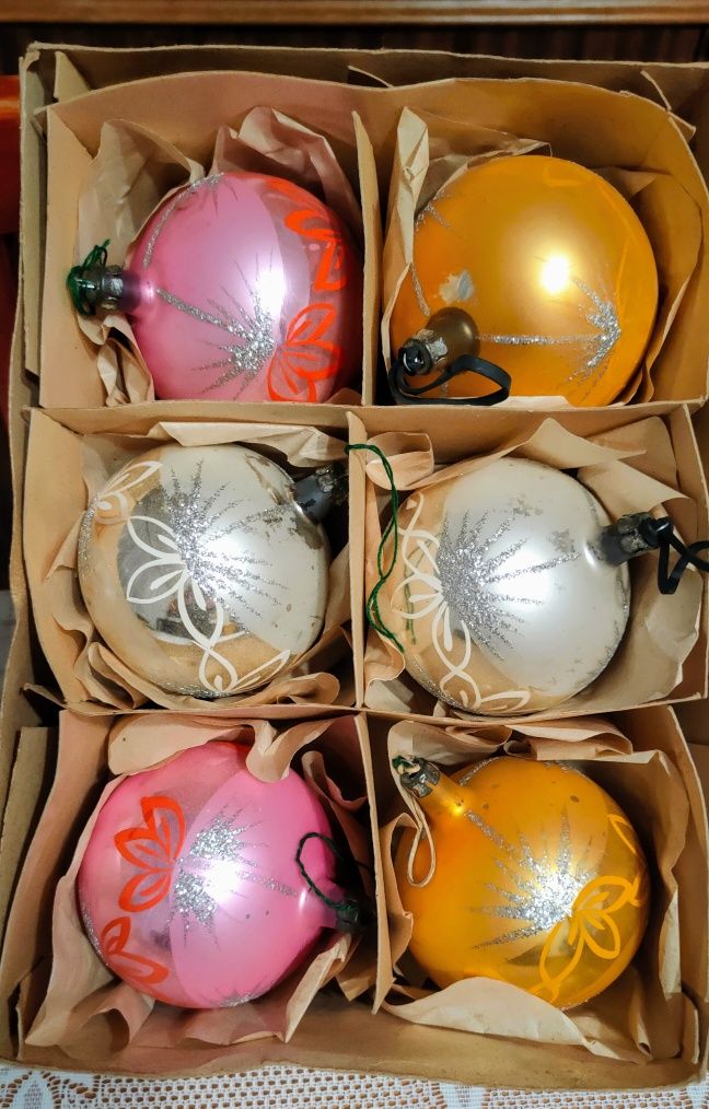 Bombki choinkowe PRL