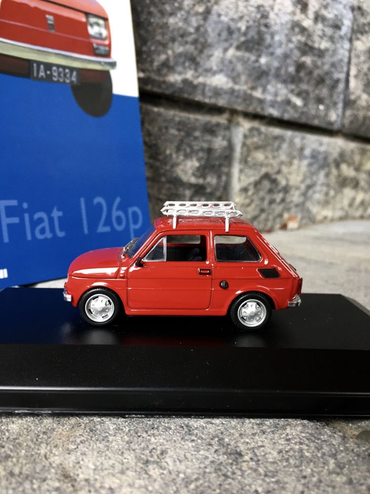 Czasopismo-FIAT 126P-auta PRL,model,autka,kolekcja,gablotka