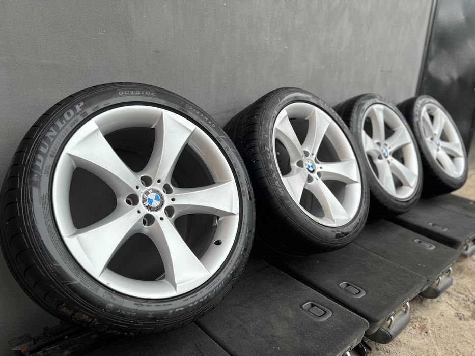 Диски с резиной R20 BMW X5 E70 E71 E53 колеса БМВ Х5 Е70 титаны 259