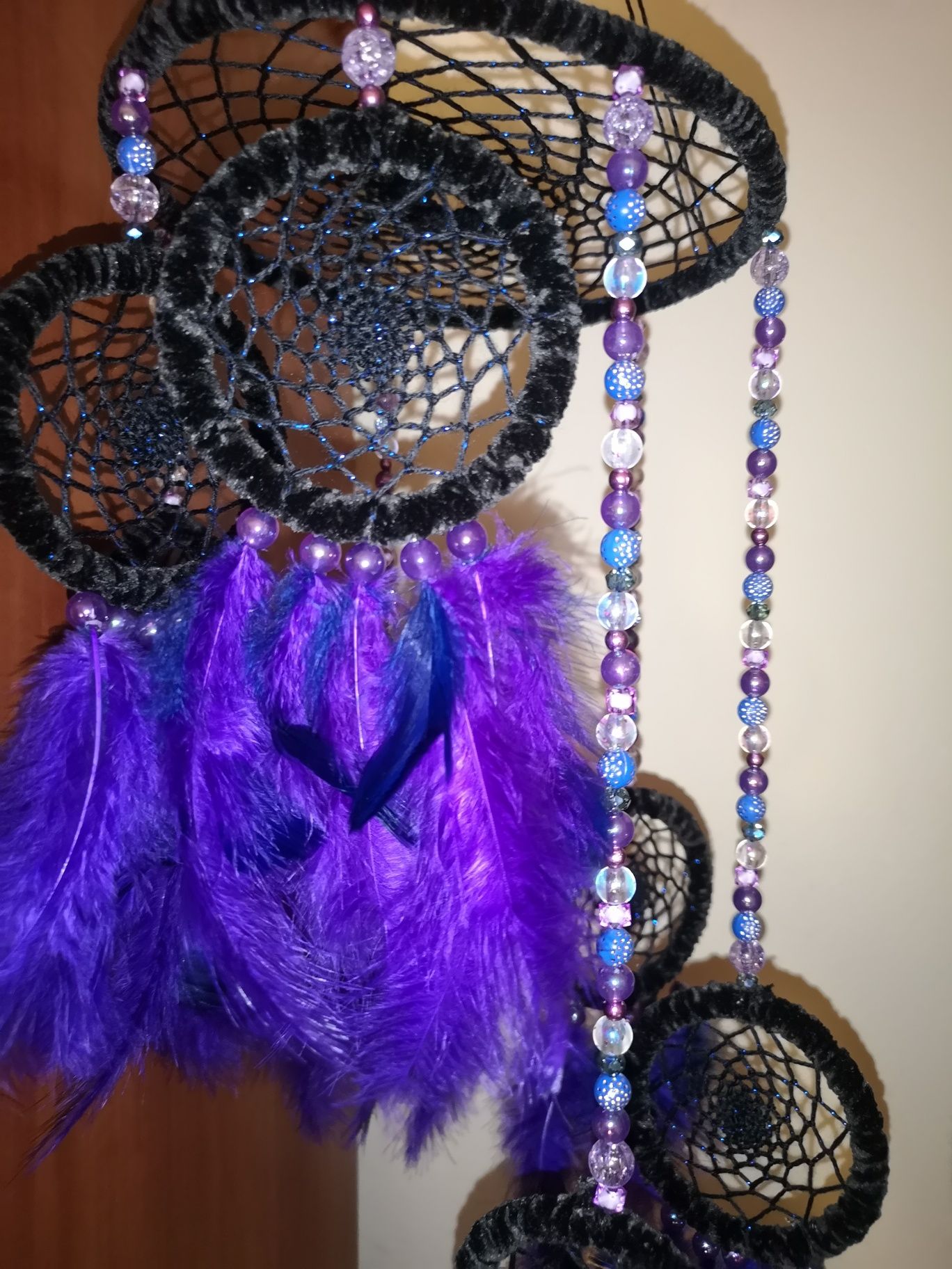 Łapacz snów. Handmade. Dreamcatcher. Rękodzieło. Dekoracja