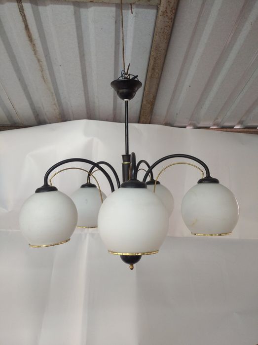 Люстра на 5плафонів, бра