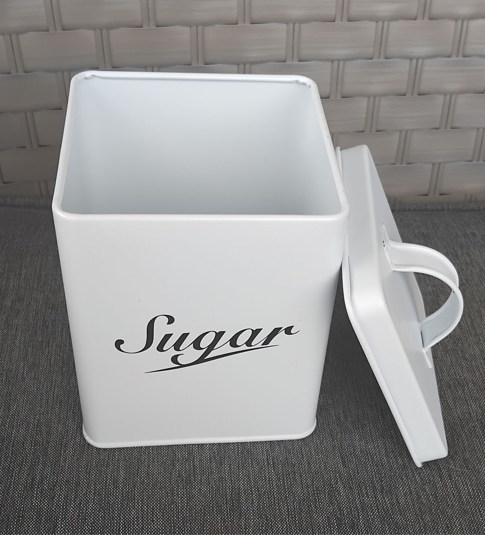 Nowy pojemnik na cukier sugar biały