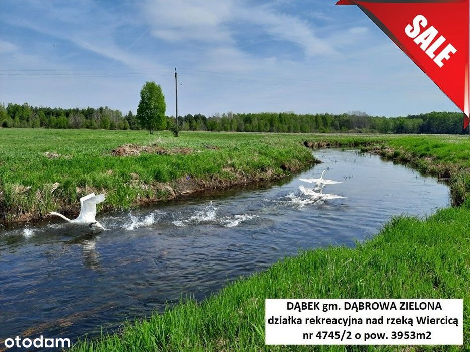 Sale - 10% Jura tania działka przy rzeczce, cena tylko 31.500 zł