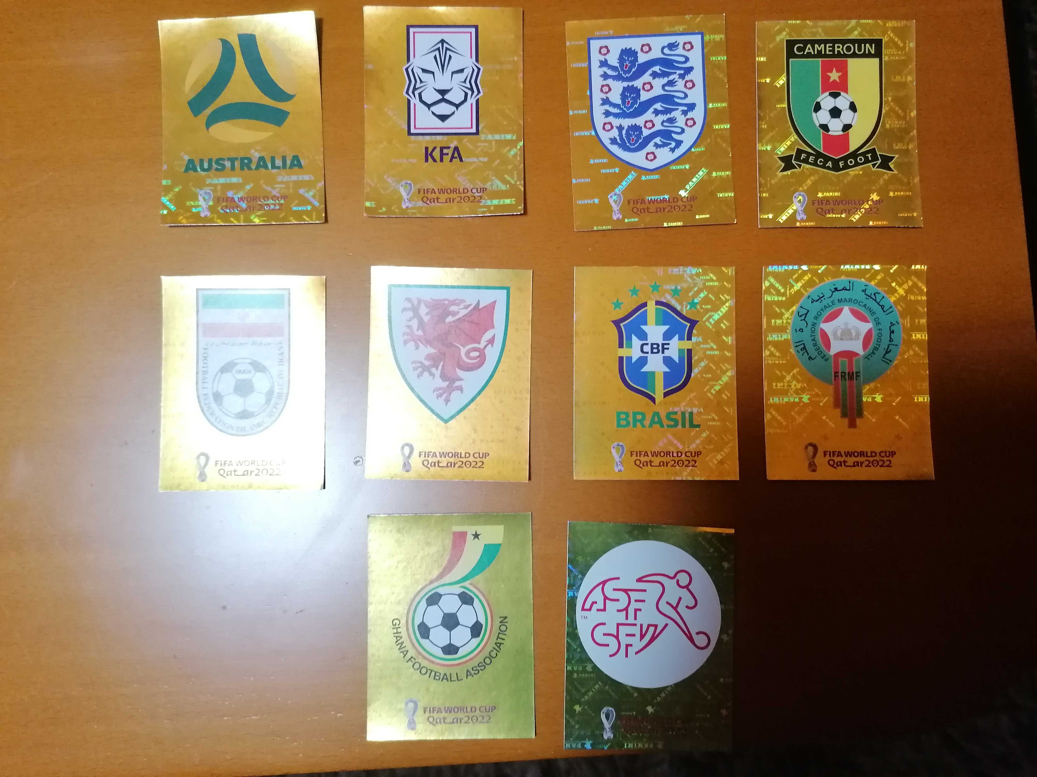 Vendo cromos (dourados) e/ou raros do mundial do Qatar 2022