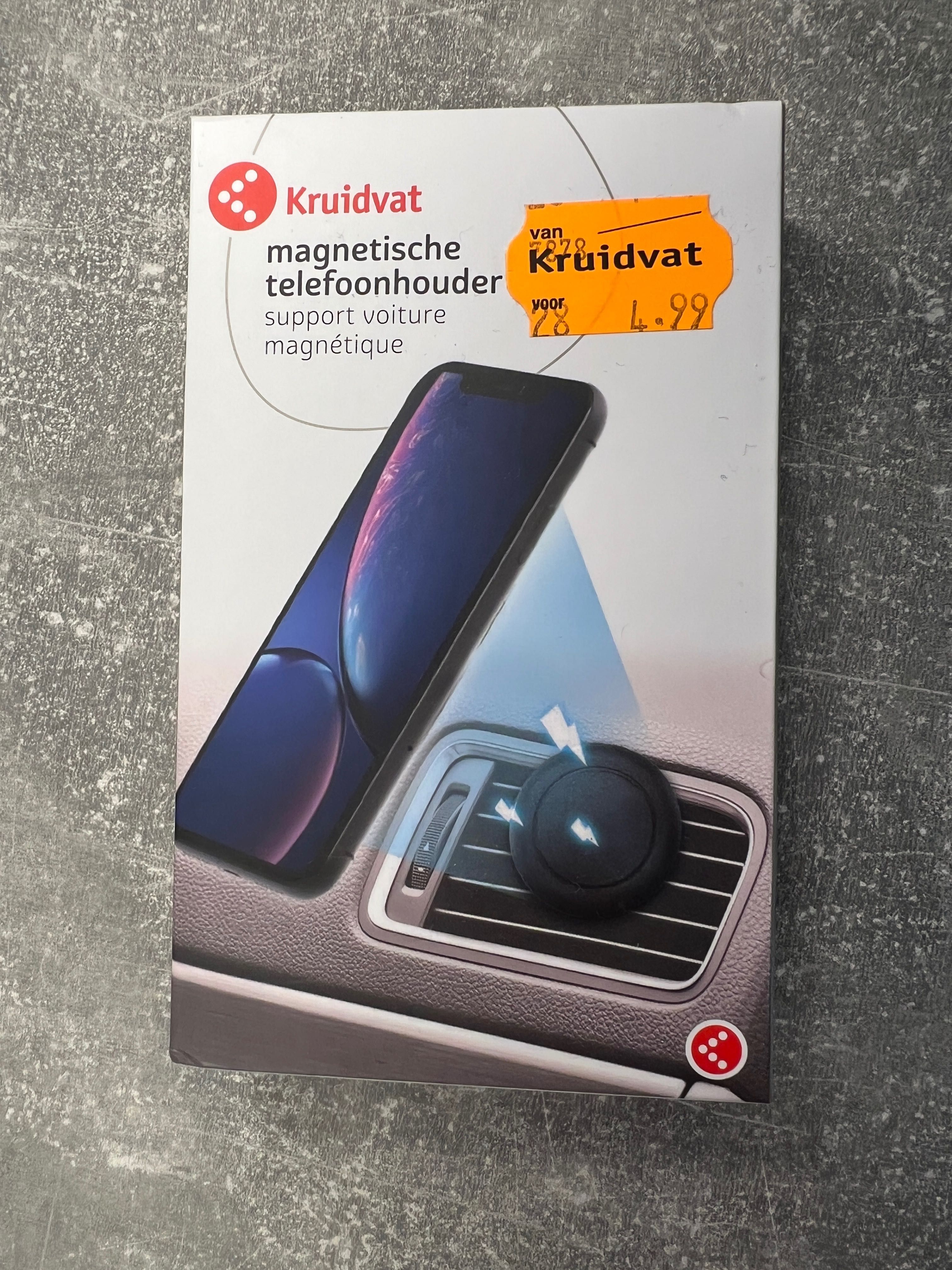 Kruidvat - magnetische telefoonhoender | magnetyczny uchwyt na telefon