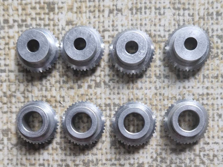Koła stożkowe z aluminium precyzyjne, zęby proste