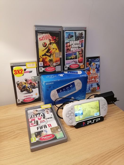 Consola psp com jogos