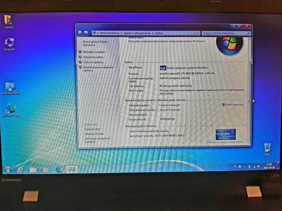 Lenovo ThinkPad L520