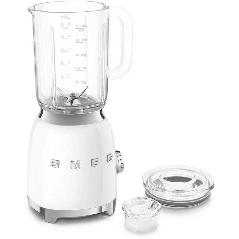 Blender kielichowy SMEG 50's style Biały 800W 4 prędkości BLF03WHEU