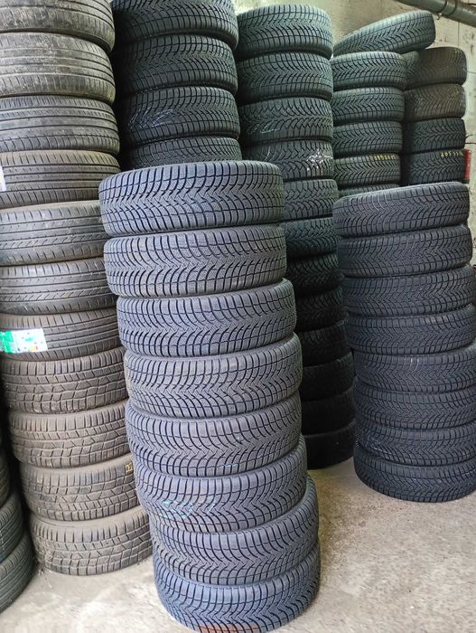 Opony zimowe 205/ 60 R16 używane, Montaż Prostowanie Alufelg