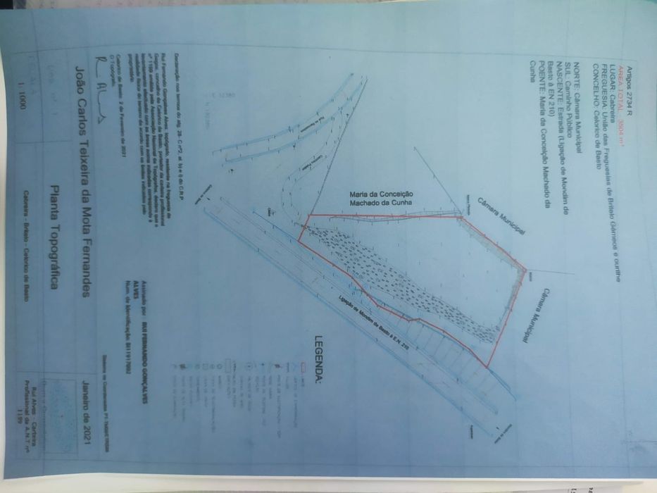 Terreno na zona industrial de Celorico de Basto