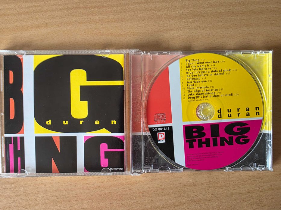 CD de música "Big Things" dos Duran Duran