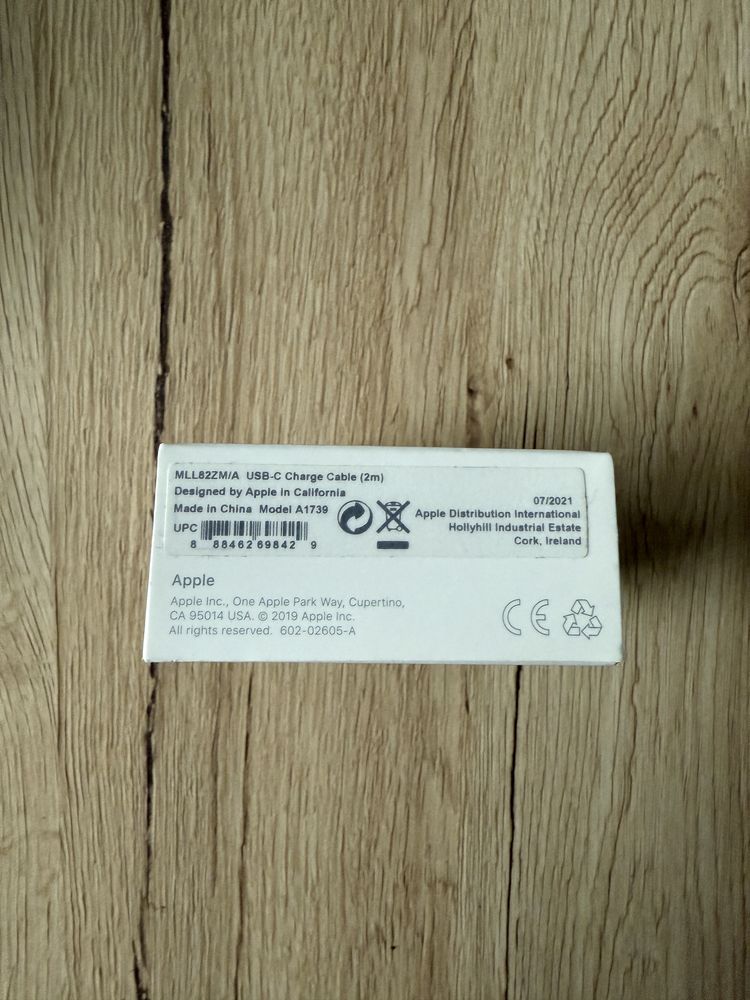 Ladowarka Apple 20w z kablem USB  C 2 m Nowa polska dystrbucja