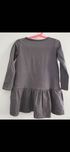 MyBasic sukienka oversize grafitowa. Rozmiar 110-116