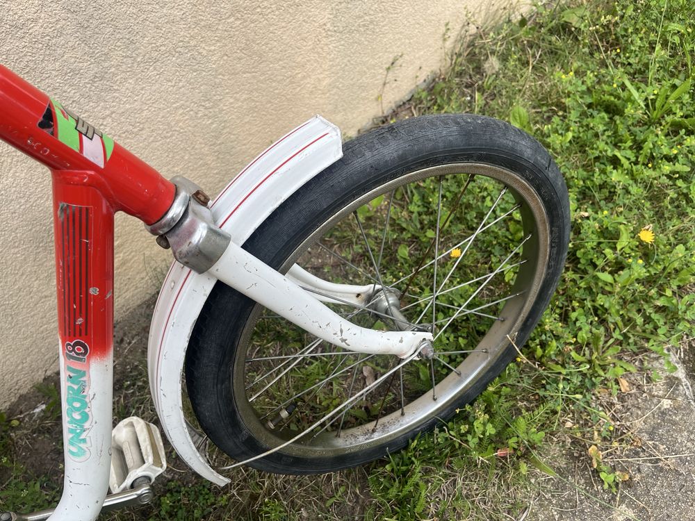 Stary zabytkowy rower FSM Maluszek Karlik Bobas Unicorn 18