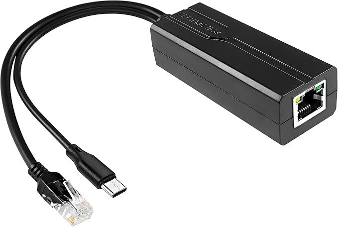meiriyfa rozdzielacz usb typu c poe 5 v 2,4 a pd08s x