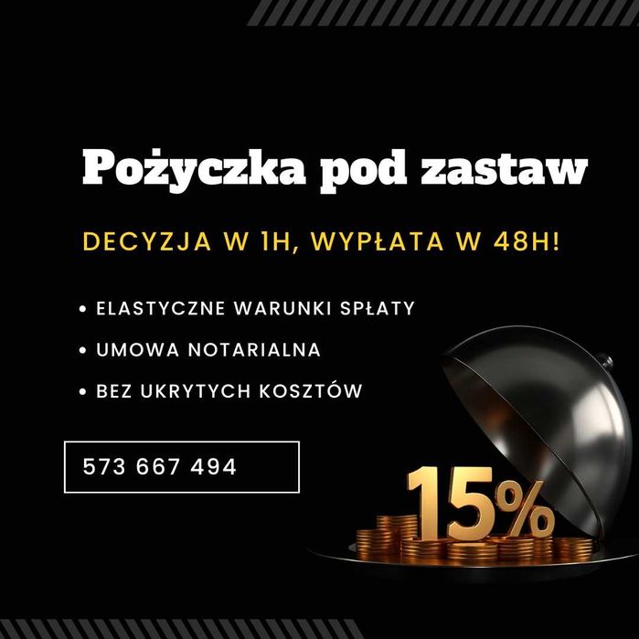 Pożyczka pod zastaw domu, mieszkania, działki – bez baz, wypłata w 24h
