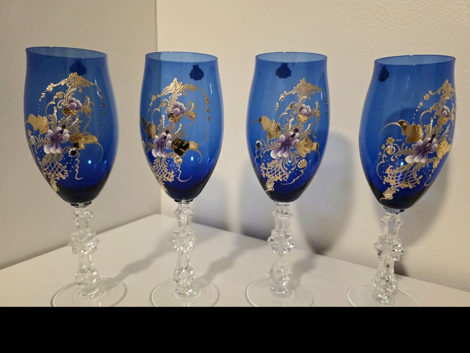 Кришталеві келихи,бокалы Гусь Хрустальный