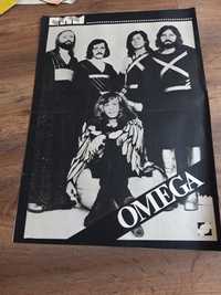Plakat Omega z lat 80