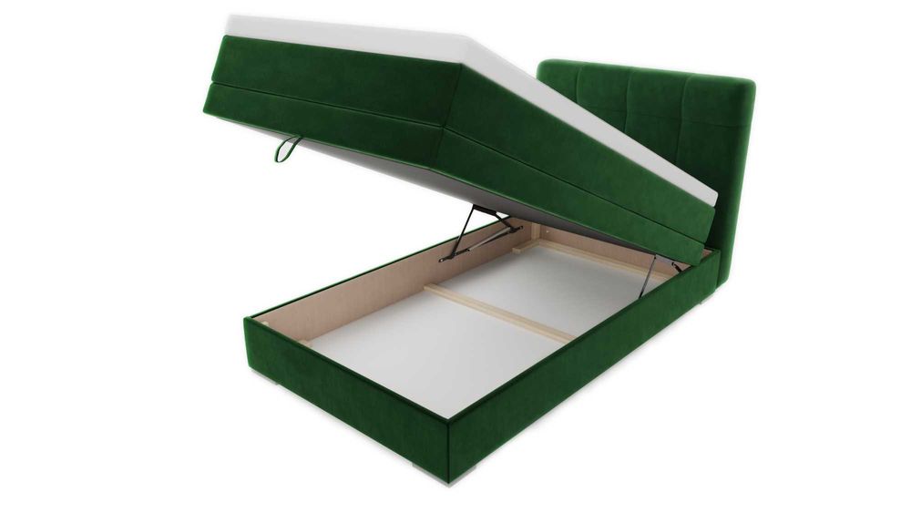 Łóżko kontynentalne PILO z pojemnikiem sypialnia od producenta STYLUX