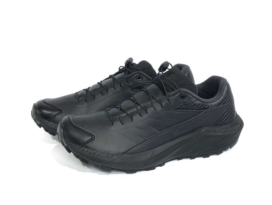Кожаные кроссовки Salomon Sense Ride 5 SR Leather Black Оригинал