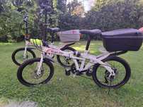 Rower składany jak nowy Ranger Bike Składak 20" biały