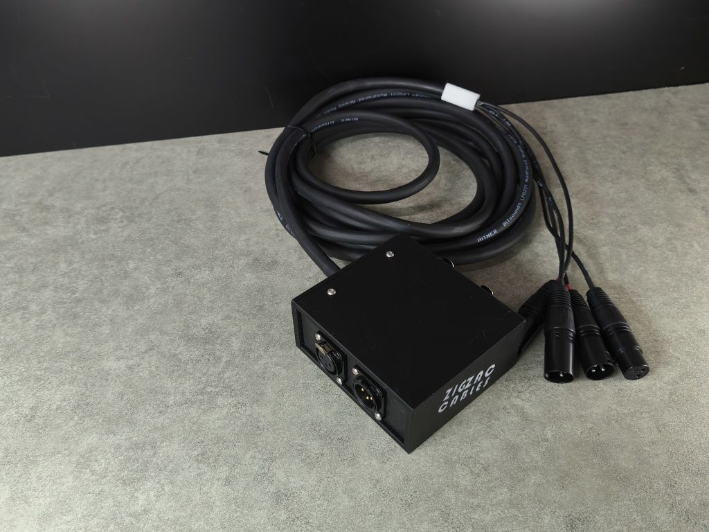 Kabel sceniczny multicore wieloparowy pyta 4 kanały personalizowany