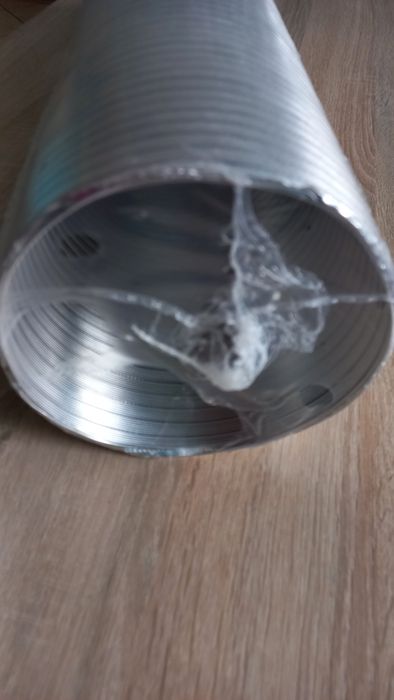 nowa zginana rura do okapu model  NYTTIG TUB 150 nr 902.502.59