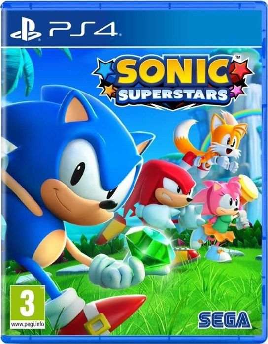 SONIC Superstars PS4 + Slim + Pro + PS5 = PŁYTA PL = sklep Wejherowo