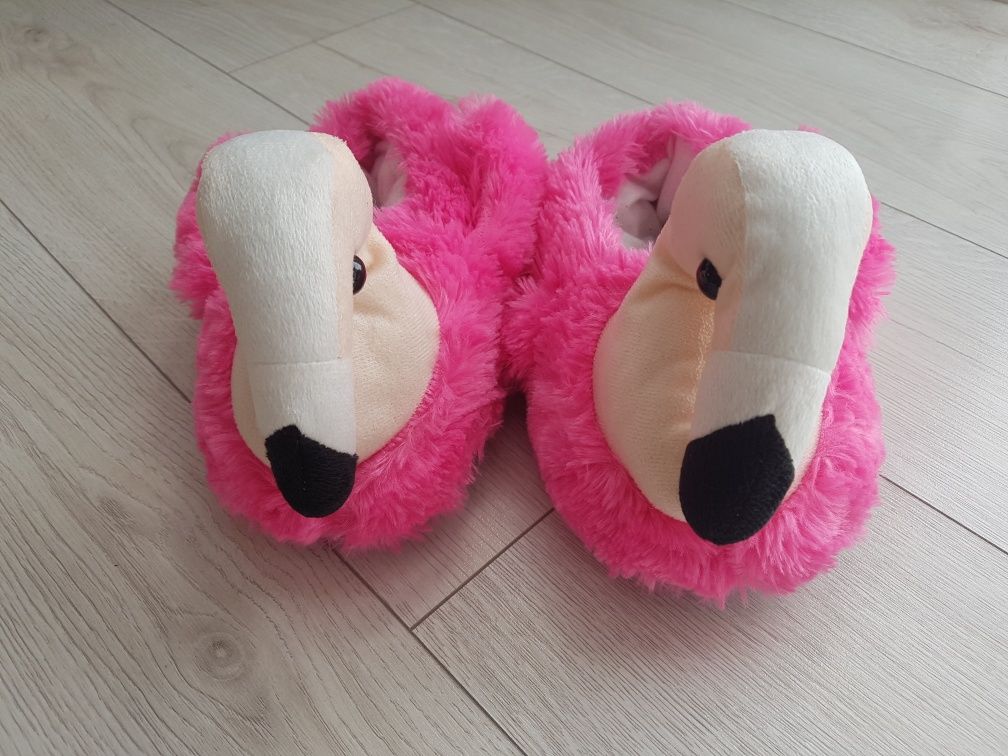 Ciapy różowe flamingi, rozmiar 38