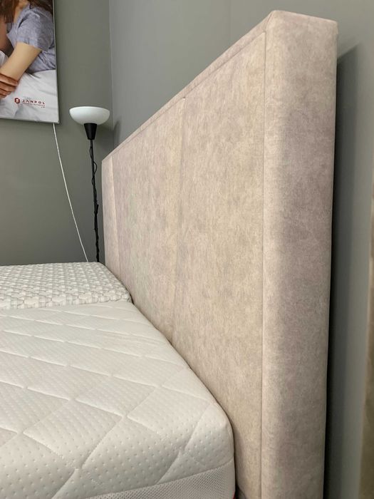 Łóżko Bed Design Valerio rama light z pojemnikiem 160x200-Ekspozycyjne